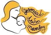 Logo: Vysmiata Duša Mamky